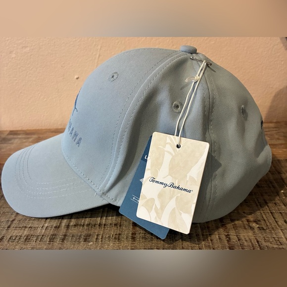 Tommy Bahama Light Blue Marlin Logo Hat Adjustable Strapback Golf Cap NWT - Picture 3 of 9